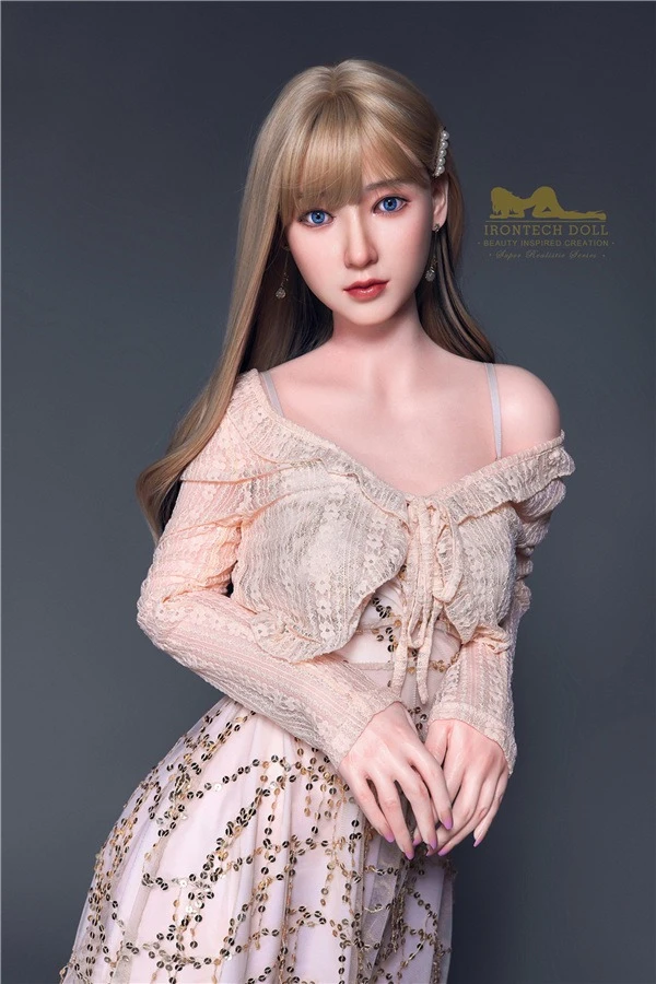 Irontech Doll Presents Candy the 152cm Realistic Blonde Sex Doll