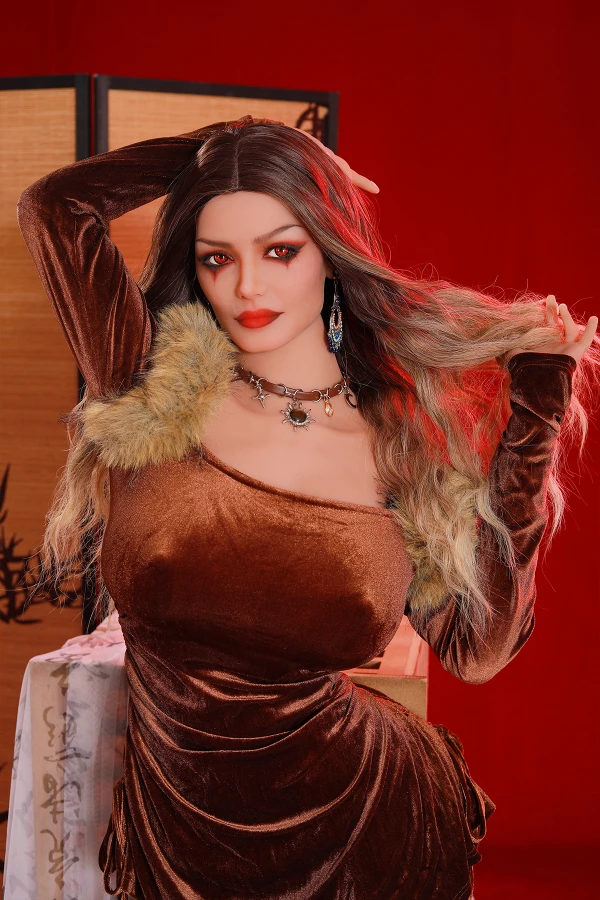 Rifrano Doll - Exclusive Deal on Busty Gothic Sex Doll Paula, 168cm Tall with Large Breasts