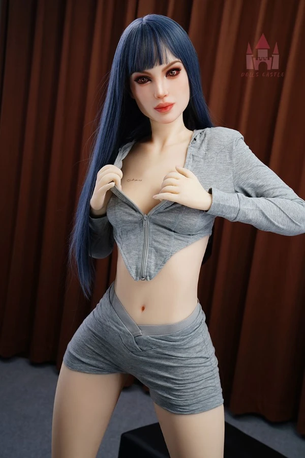 Dolls Castle Presents Juliet: A 170cm Long-Haired Sex Doll with Petite Proportions