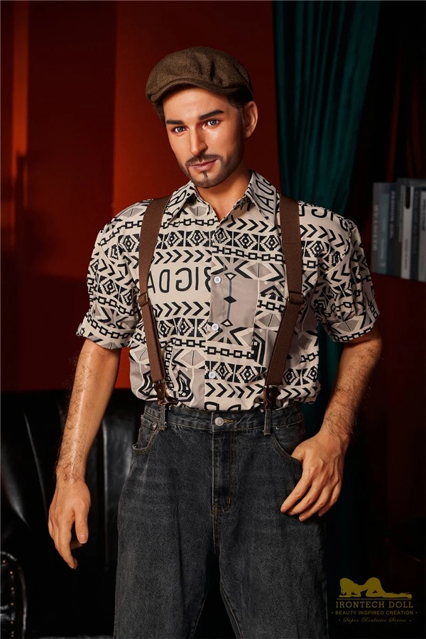 Irontech Doll Presents George - A 170cm Mature, Handsome, and Muscular Male Sex Doll