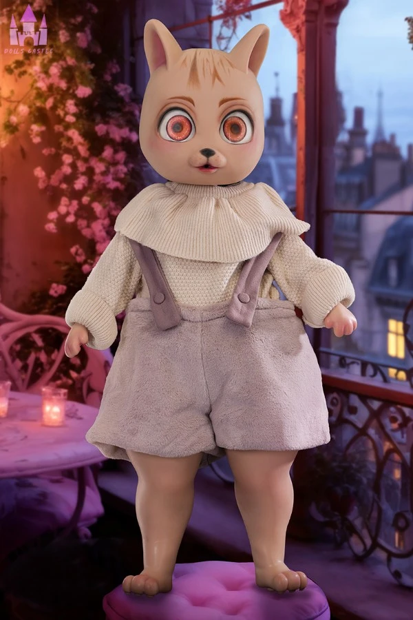 Dolls Castle Cute Cat Sex Doll Bearrie with Seamless Head Body Integration Review