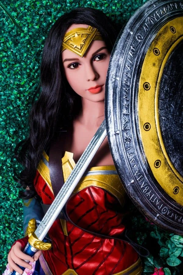WM Dolls Life-size Fantasy Wonder Woman Sex Doll 165cm Includes Free Second Head