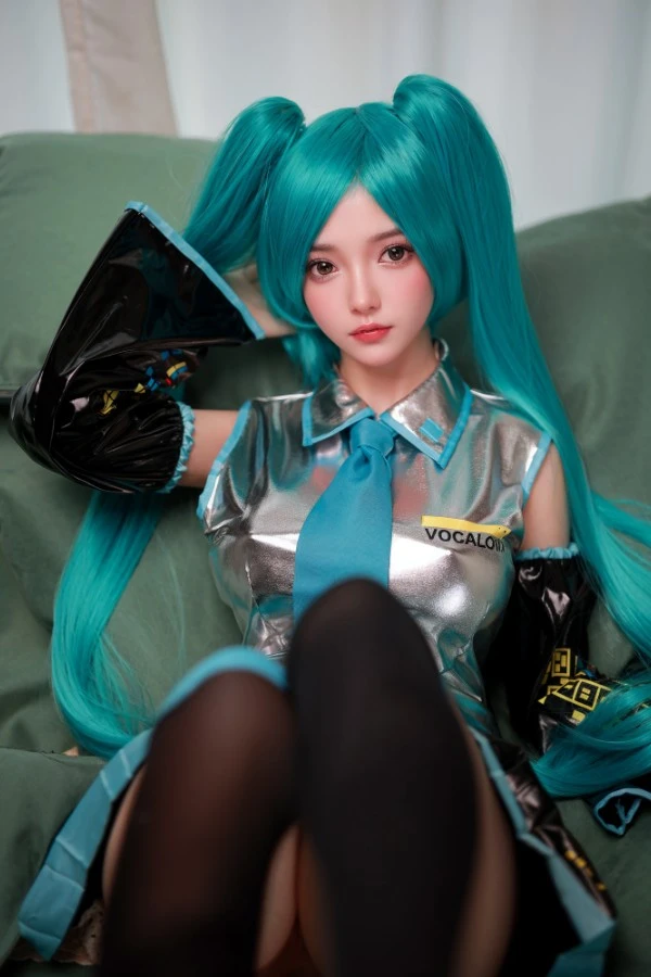 DIMU DOLL - 166cm Anime-Inspired Hatsune Miku Silicone Head Sex Doll