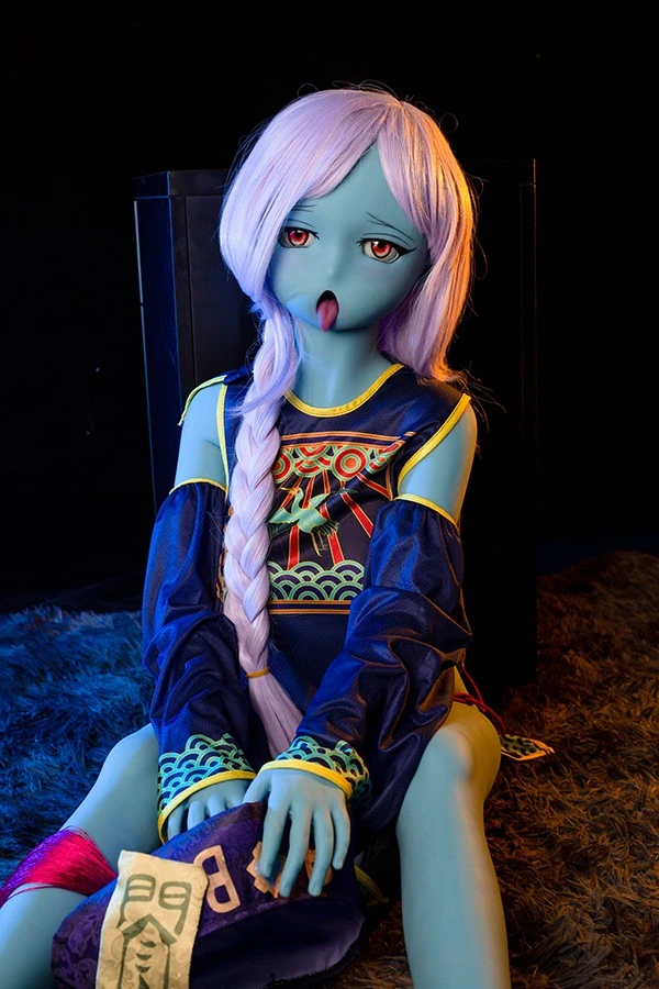 Inherit Doll Unveils Kira a 145cm Adorable Blue Skinned Zombie Sex Doll