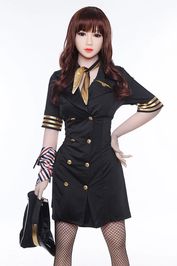 Aibei Doll Presents Hannah 158cm Realistic Role-Playing Sex Doll with Complimentary Second Head