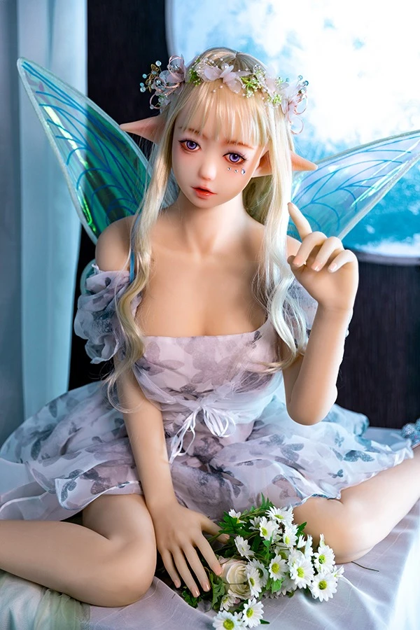 DIMU DOLL - Adorable Busty Elf Sex Doll Leilany Standing at 148cm