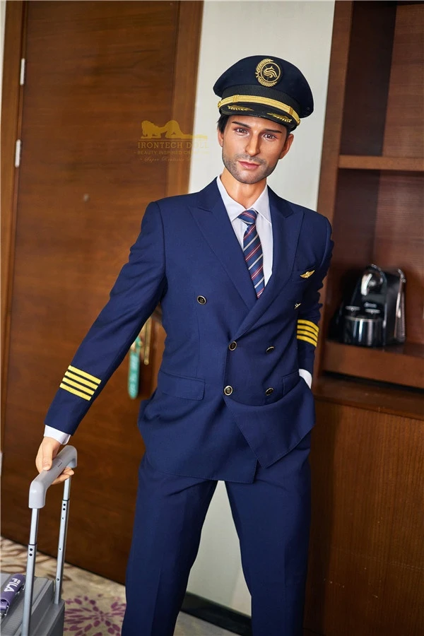 Irontech Doll Featuring Dominic The 5ft 9.3 Male Sex Doll Crafted from Premium Silicone