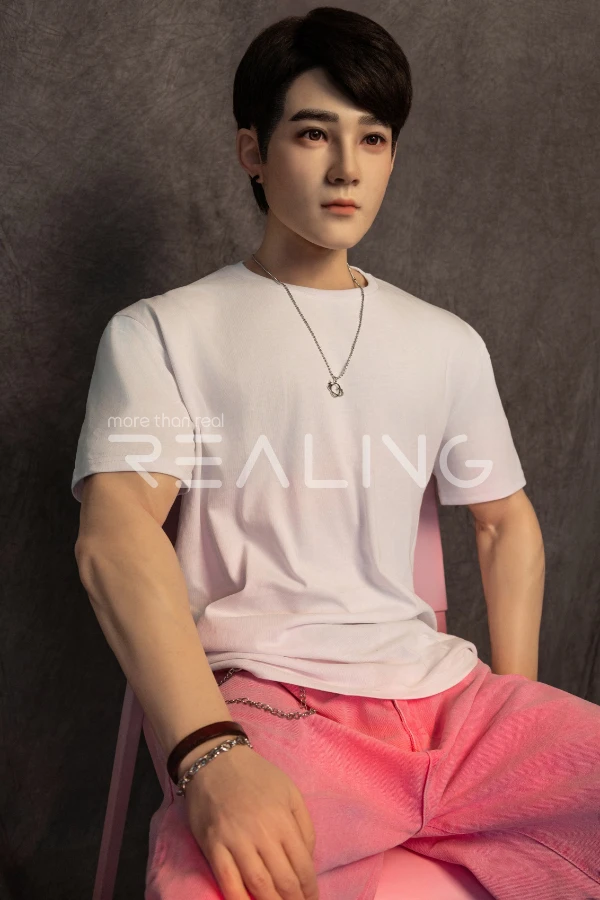 Realing Doll Elliot 175cm A Detailed Review of the Handsome Muscle Silicone Male Sex Doll
