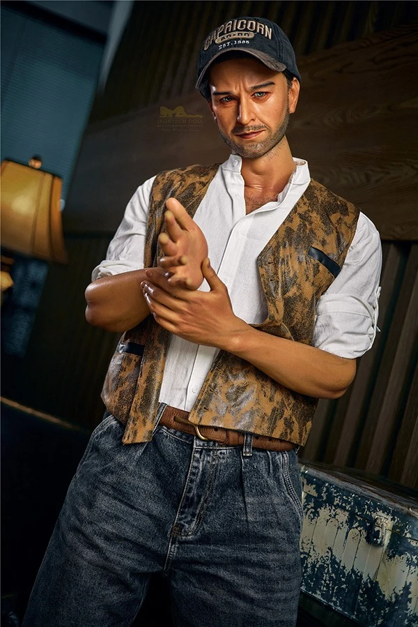 Irontech Doll Premium Realistic Silicone Love Doll Liam 176cm 5ft 9.3