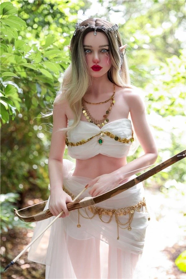 Climax Doll Nia 157cm Silicone Elf Sex Doll Featuring Articulated Fingers Realistic Oral Function and Movable Jaw