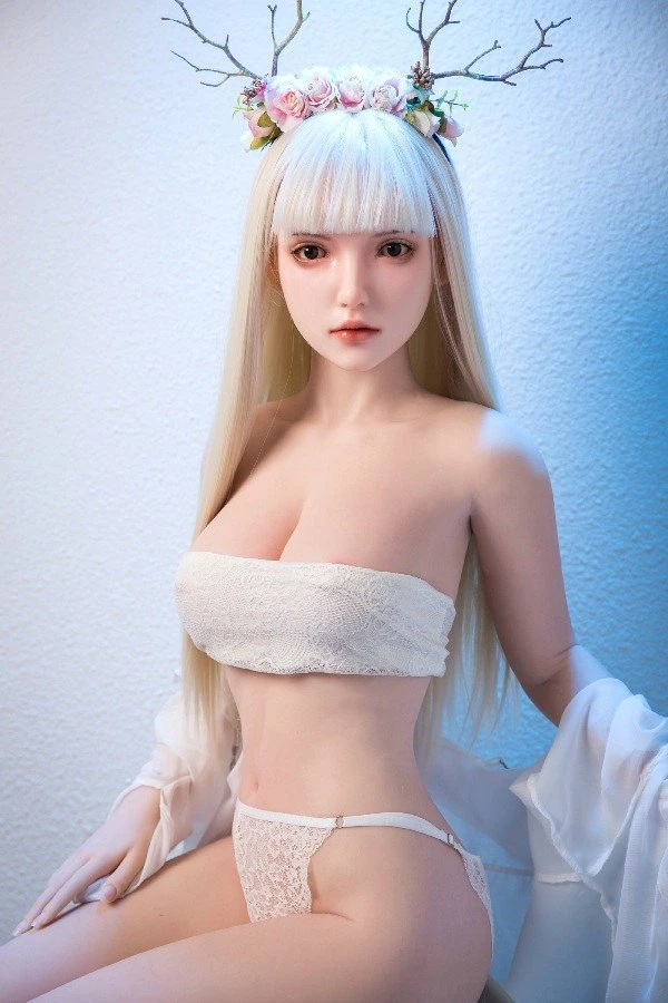 Qita Doll Maia 162cm - Enchanting Fantasy Sex Doll with Striking White Hair