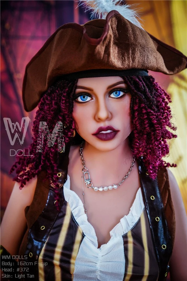 WM Dolls Isabella 162cm Female Pirate Captain Sex Doll with Free Second Head