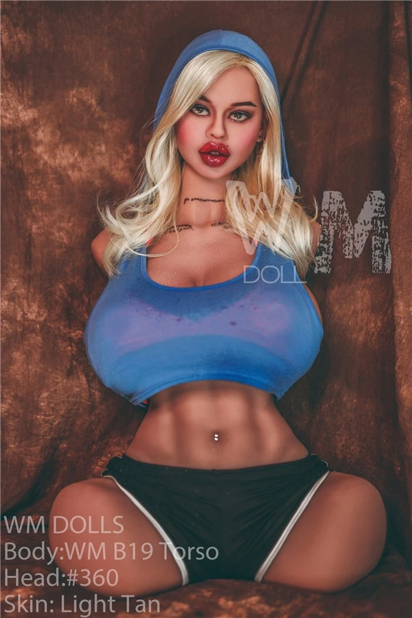 WM Dolls Avalynn 85cm Full-Body Blonde Sex Doll with Generous Curves