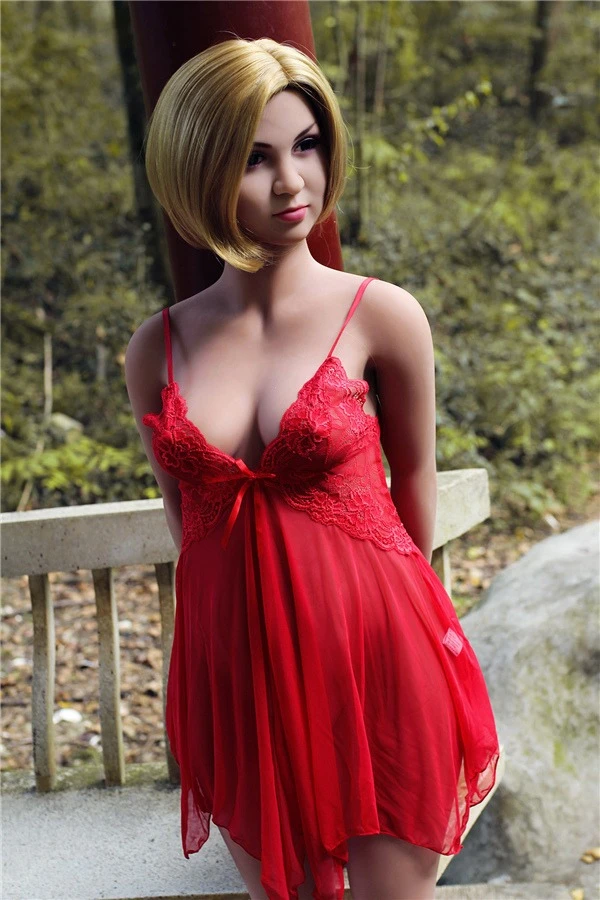 WM Dolls presents Katie The Realistic 158cm Short Hair Pregnant Sex Doll with Complimentary Second Head