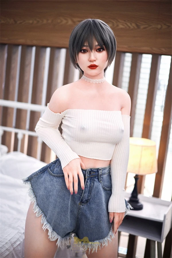 Irontech Doll Presents Frances 152cm The Most Life-Like Short Hair Japanese Sex Doll