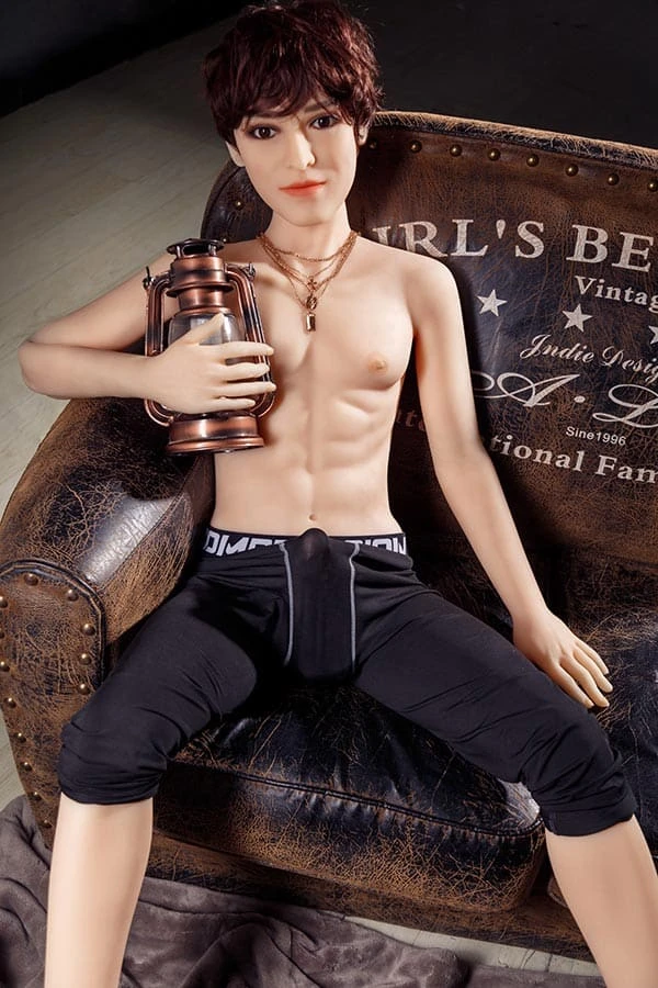 Aibei Doll - Realistic Muscular Male Sex Doll Allen 160cm 5ft 3 with Bonus Second Head