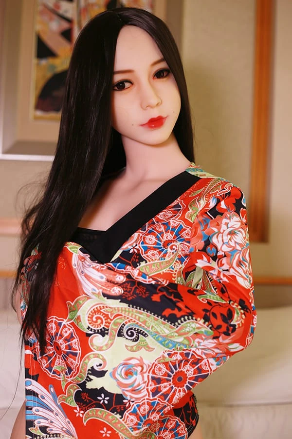 WM Dolls Realistic Japanese Sex Doll Lara with Black Hair 158cm Includes Free Second Head
