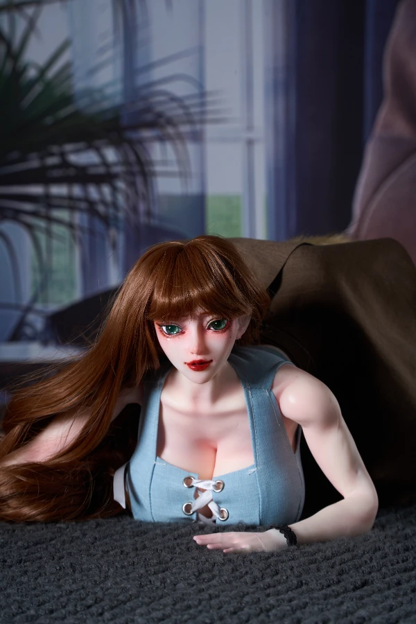 MRL DOLL - Sloane: A 30cm Big-Breasted Muscle Monkey Sex Doll with Free Clothes and Tail
