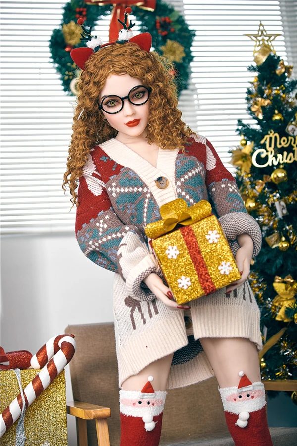 Irontech Doll - Ultra-Realistic Blonde Female Christmas Sex Doll Daleyza at 150cm