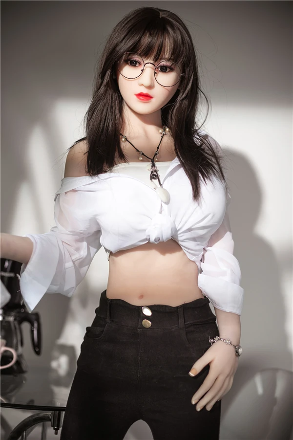 Aibei Doll - Realistic Slim-Figured Japanese Sex Doll Casey 158cm with Complimentary Second Head